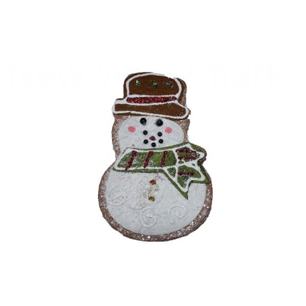 Χριστουγεννιάτικο Ζαχαρωτός Χιονάνθρωπος (15cm)