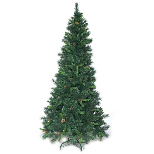 Χριστουγεννιάτικο Δέντρο Smoky με Κουκουνάρια (1,80m)