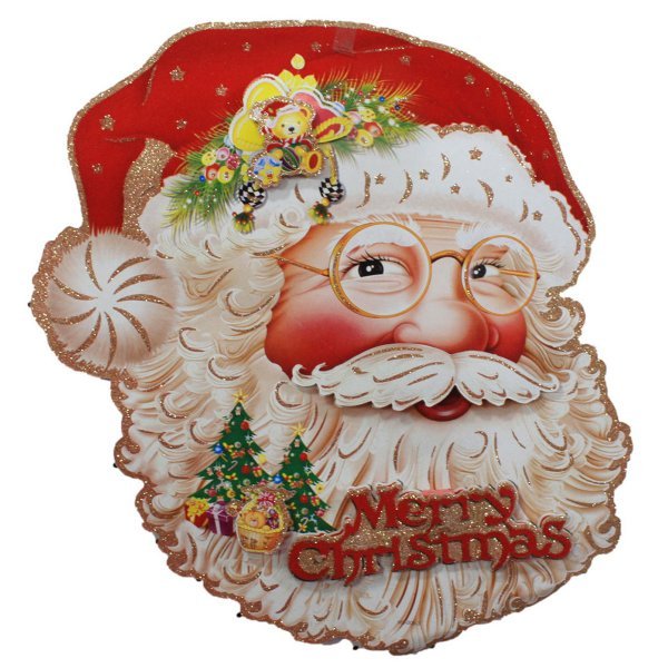 Χριστουγεννιάτικη 3D Κάρτα Άγιος Βασίλης (38cm)