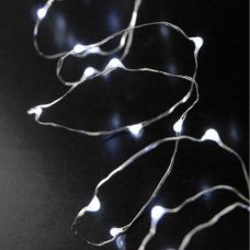 200 Λευκά Ψυχρά Λαμπάκια LED Copper (20m)