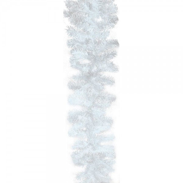 Χριστουγεννιάτικη Διακοσμητική Γιρλάντα Λευκή (2.70m)