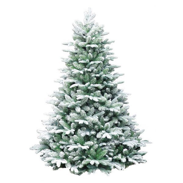 Χριστουγεννιάτικο Χιονισμένο Δέντρο Flocked Plastic (1,80m)