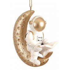 Χριστουγεννιάτικoς Αστροναύτης στο Φεγγάρι (7cm)