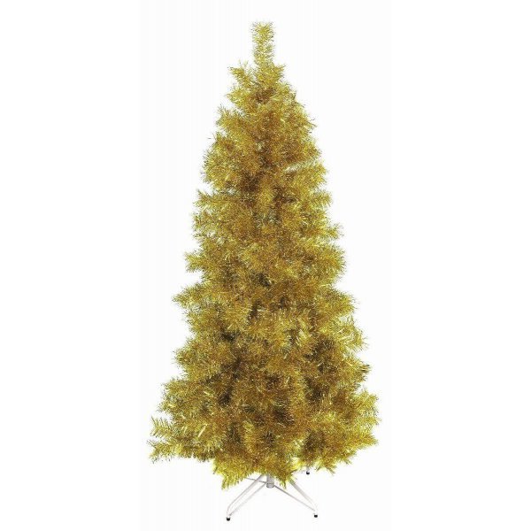 Χριστουγεννιάτικο Δέντρο Gold Slim (2,10m)