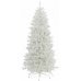 Χριστουγεννιάτικο Δέντρο Λευκό Ιριζέ Slim (1,80m)