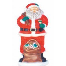 Χριστουγεννιάτικος Άγιος Βασίλης με Σάκο (1.7m)