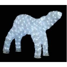 Χριστουγεννιάτικο Φωτιζόμενο Ακρυλικό Ελάφι με 280 LED (45cm)