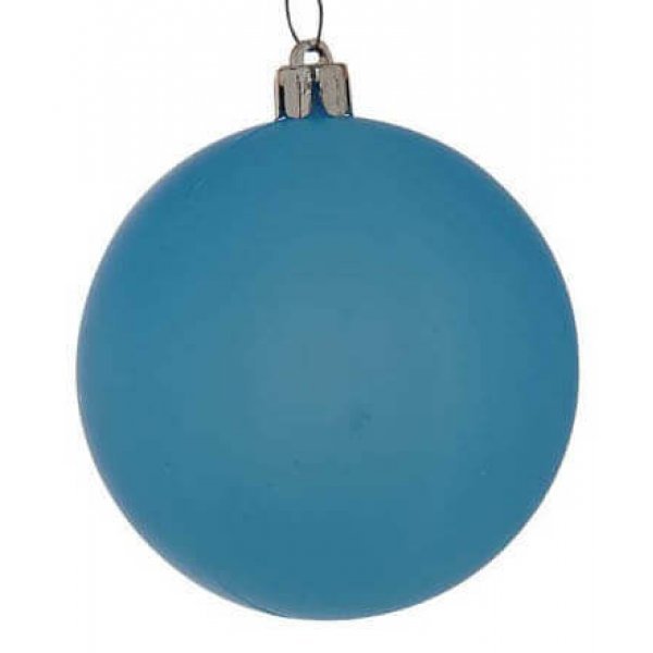 Χριστουγεννιάτικη Μπάλα Μπλε - Νέον (8cm)