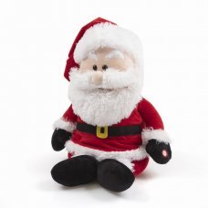 Χριστουγεννιάτικος Λούτρινος Άγιος Βασίλης Καλαντούλης με Ήχο (40cm)