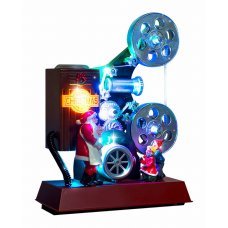 Χριστουγεννιάτικος Διακοσμητικός Προβολέας Ταινιών με LED (22cm)