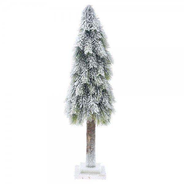 Χριστουγεννιάτικο Επιτραπέζιο Χιονισμένο Δέντρο (85cm)