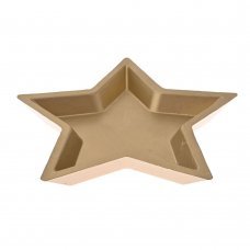 Χριστουγεννιάτικη Πιατέλα σε Σχήμα Αστεριού (23,5cm)