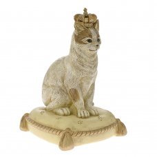 Χριστουγεννιάτικη Διακοσμητική Γάτα σε Μαξιλάρι (20cm)