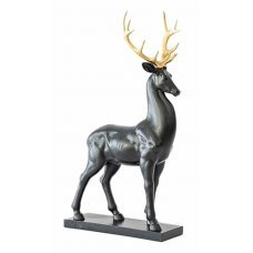 Χριστουγεννιάτικος Διακοσμητικός Τάρανδος Μαύρος (54cm)