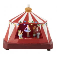 Χριστουγεννιάτικο Διακοσμητικό Τσίρκο με LED (21cm)