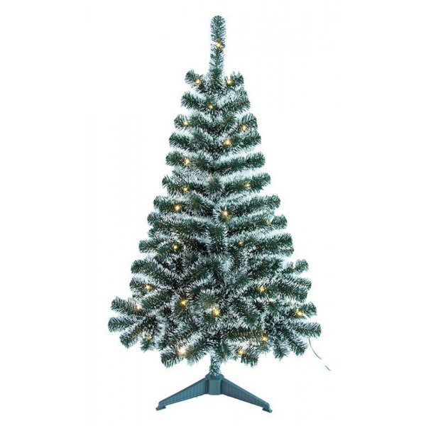Χριστουγεννιάτικο Φωτιζόμενο Δέντρο ARIZONA ICE Χιονισμένο με 50 LED (1,2m)