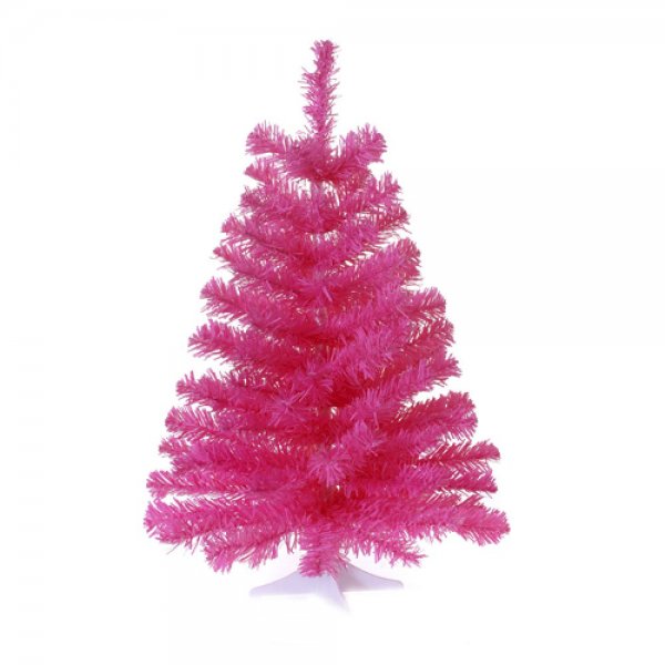 Χριστουγεννιάτικο Επιτραπέζιο Δέντρο Ροζ (90cm)