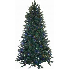 Χριστουγεννιάτικο Φωτιζόμενο Δέντρο με 550 Led RGB με Προγράμματα (2,40m)