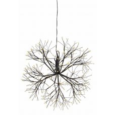 Χριστουγεννιάτικη Διακοσμητική Φωτιζόμενη Μπάλα με 384 LED και Dimmer (30cm)