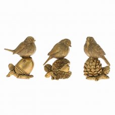 Χριστουγεννιάτικα Διακοσμητικά Πουλάκια (14cm)