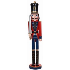 Χριστουγεννιάτικος Διακοσμητικός Καρυοθραύστης με Σπαθί (180cm)